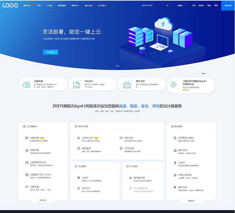 Zkeys主机管理系统 附带ZdsjuA1风格模板