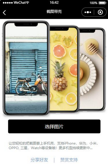 黑色多功能去水印外卖流量主小程序(图2)
