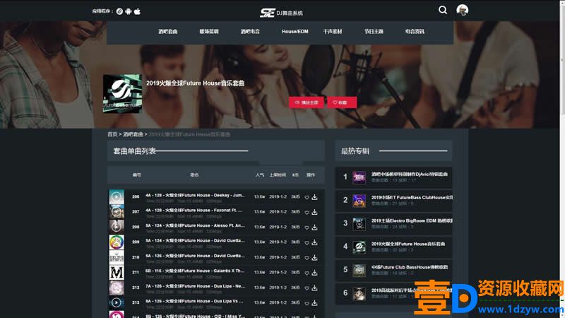 数易DJ舞曲MC喊麦音乐管理系统(图2)