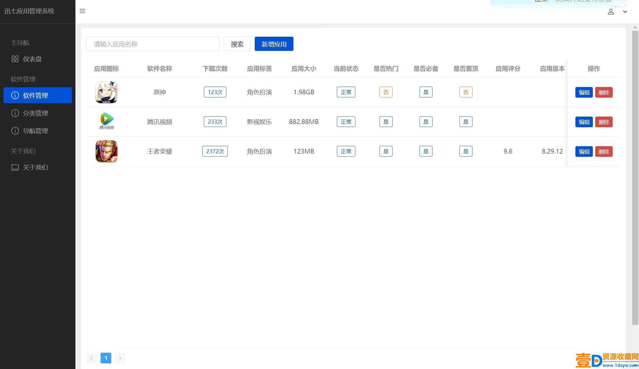 讯七应用系统 开源的应用商城源码(图3)