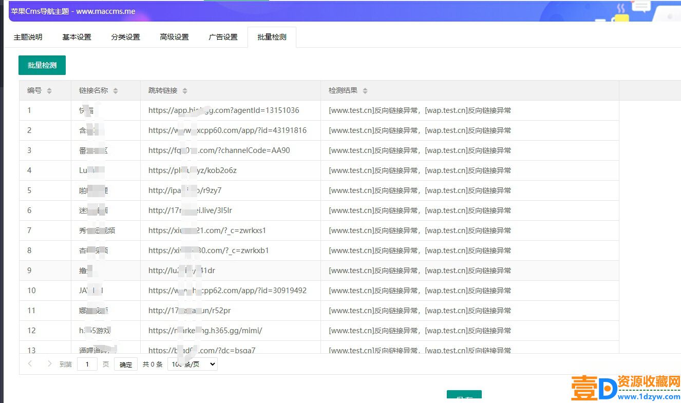 全新推出：基于老王版本苹果CMS开发的导航模版(图2)